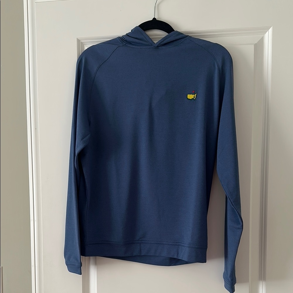 NWT  Blue MASTERS by Peter Millar Hoodie - hard to find!